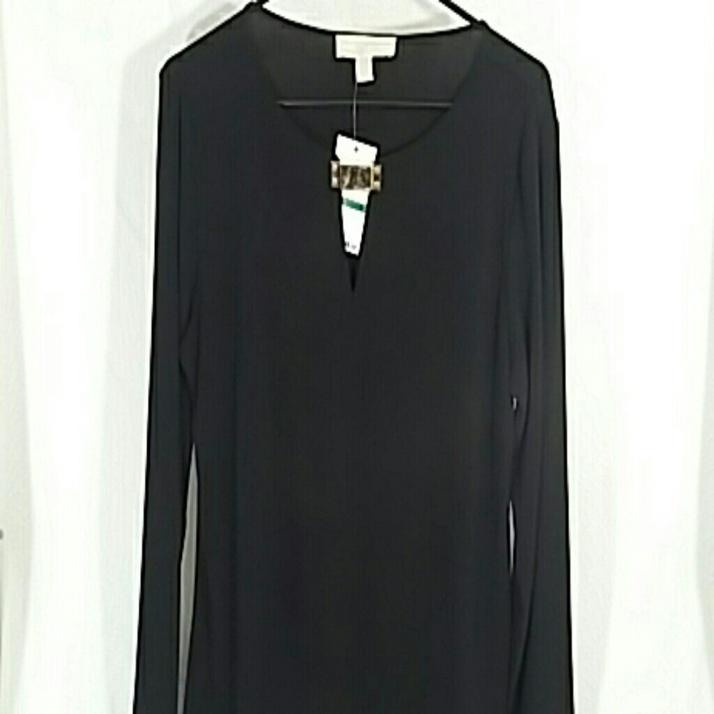 Michael Kors Ladies Black Blouse